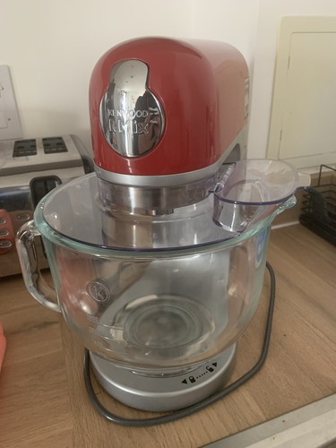 Kenwood kmix 1000w - 5l, red